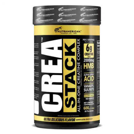 Creatina monohidratada CreaSTACK Nutramerican 60 Servicios