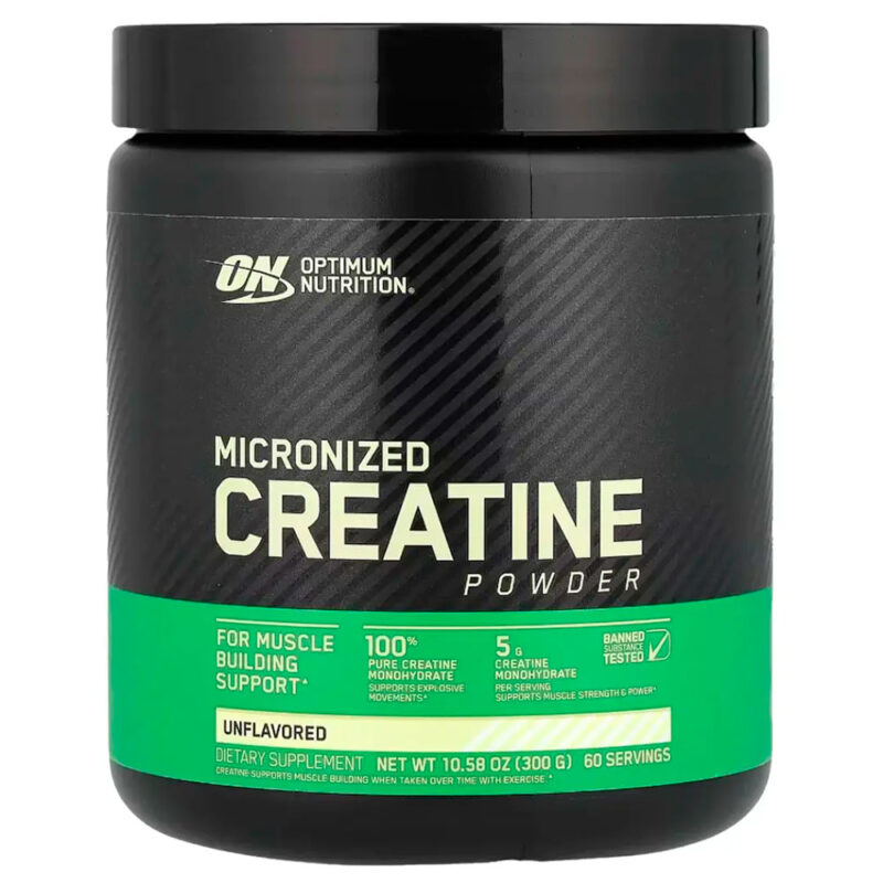 Creatina monohidratada Creatine ON 60 Servicios