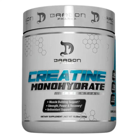 Creatina monohidratada Dragon Pharma 60 servicios