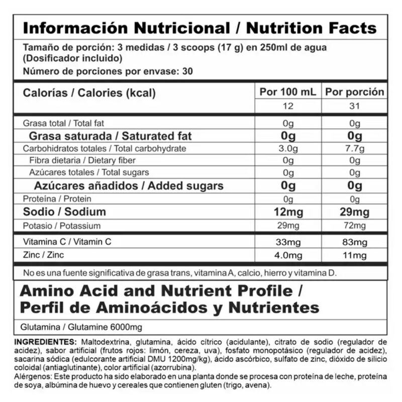 Creatina monohidratada GlutaSTACK Nutramerican 30 Servicios - Image 2