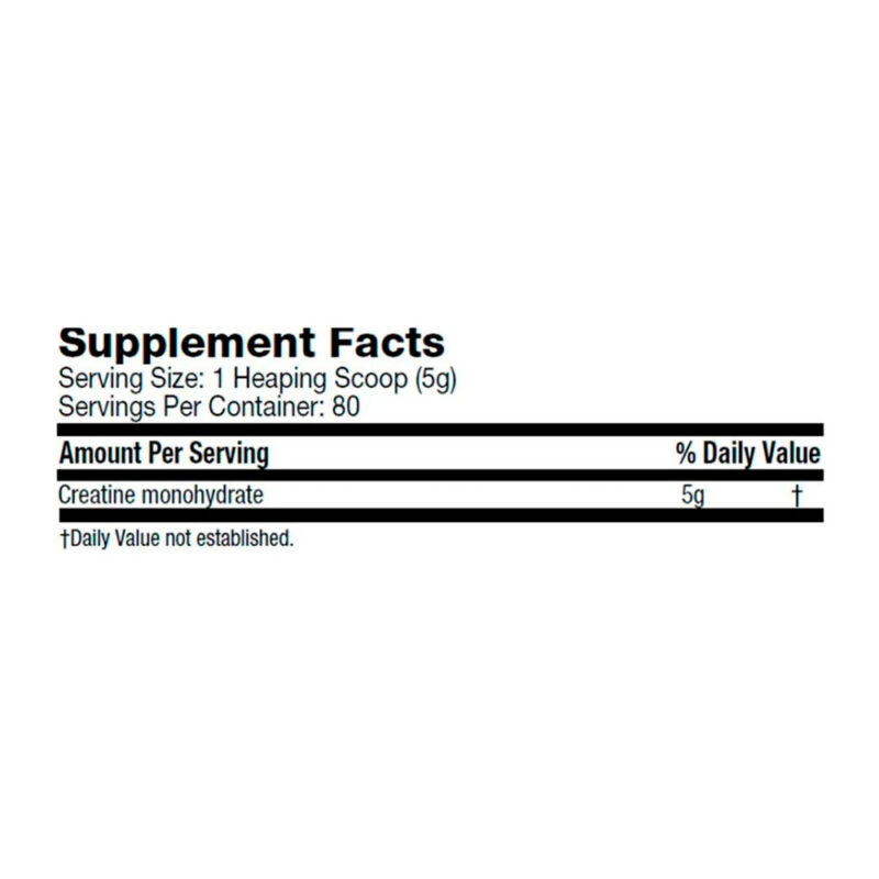 Creatina monohidratada Platinum 100% Muscletech 80 Servicios - Image 2