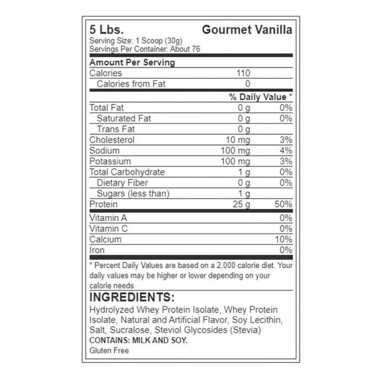 Proteina isolate ISO 100 Dymatize 5LB - Image 2