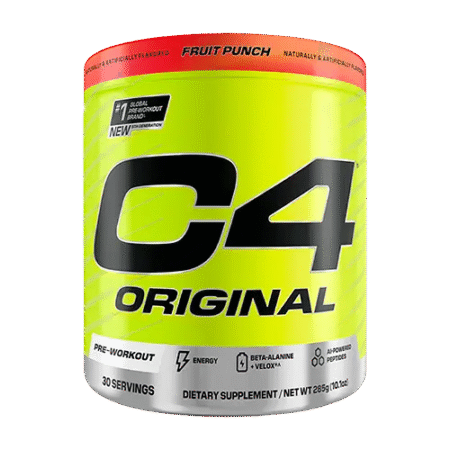 Pre entreno C4 Cellucor 30 servicios