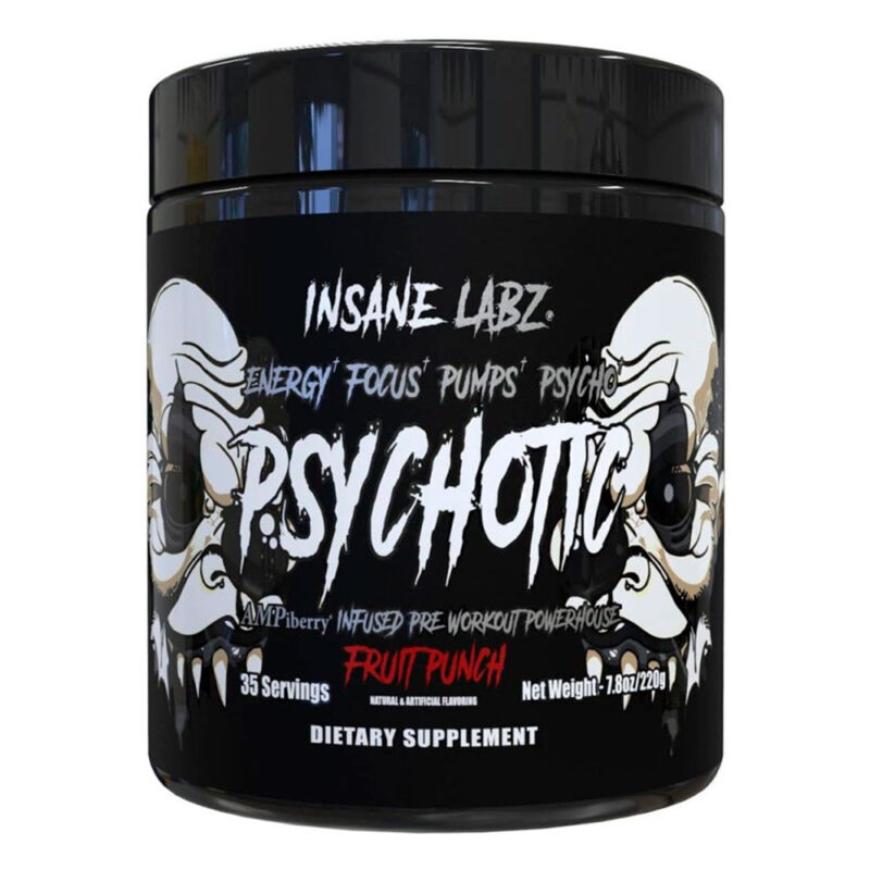 Pre entreno Psychotic Black Insane Labz 35 servicios