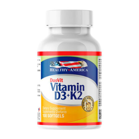 Vitamina Duovit Vitamina D3 + K2 Healthy America 100 softgels