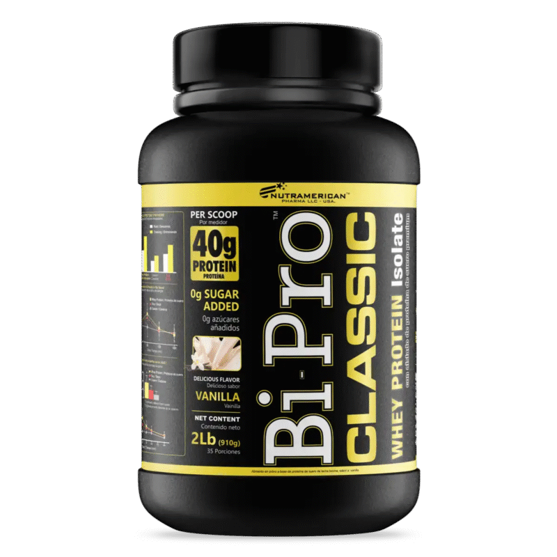 Proteina isolate Bi Pro Classic Nutramerican 2LB