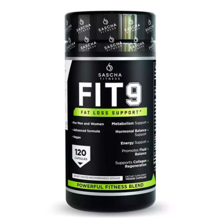Quemador de grasa Fit9 Sascha Fitness 120 Caps