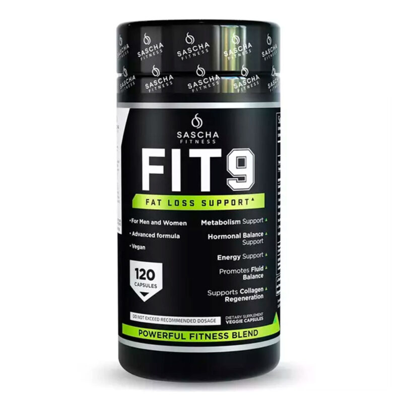 Quemador de grasa Fit9 Sascha Fitness 120 Caps
