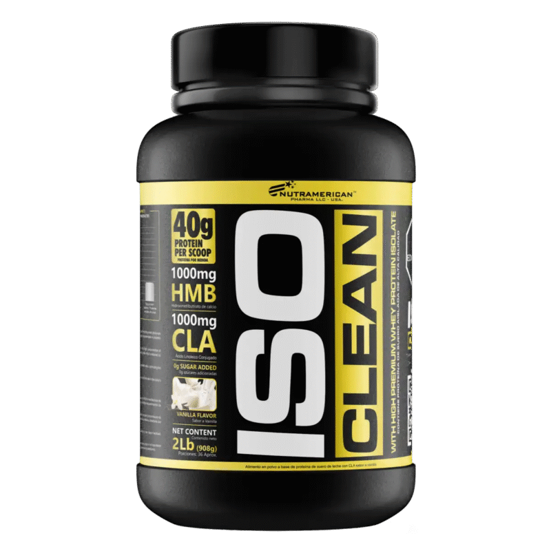 Proteina isolate ISO Clean Nutramerican 2LB