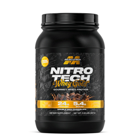 Proteina Whey Nitro Tech 100% Whey Gold Muscletech 2LB