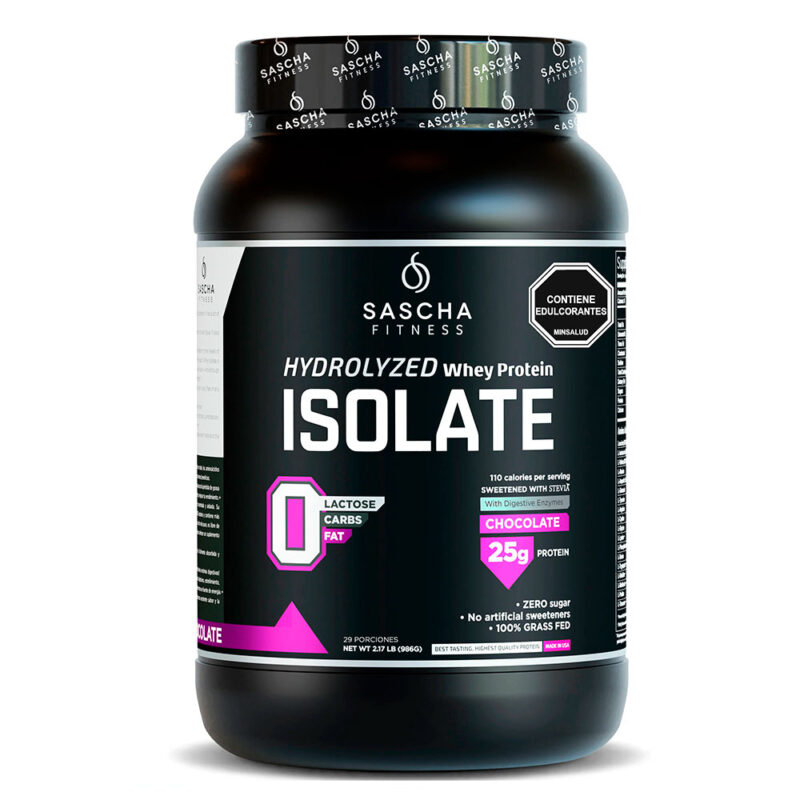 Proteina Sascha Fitness Isolate 2LB