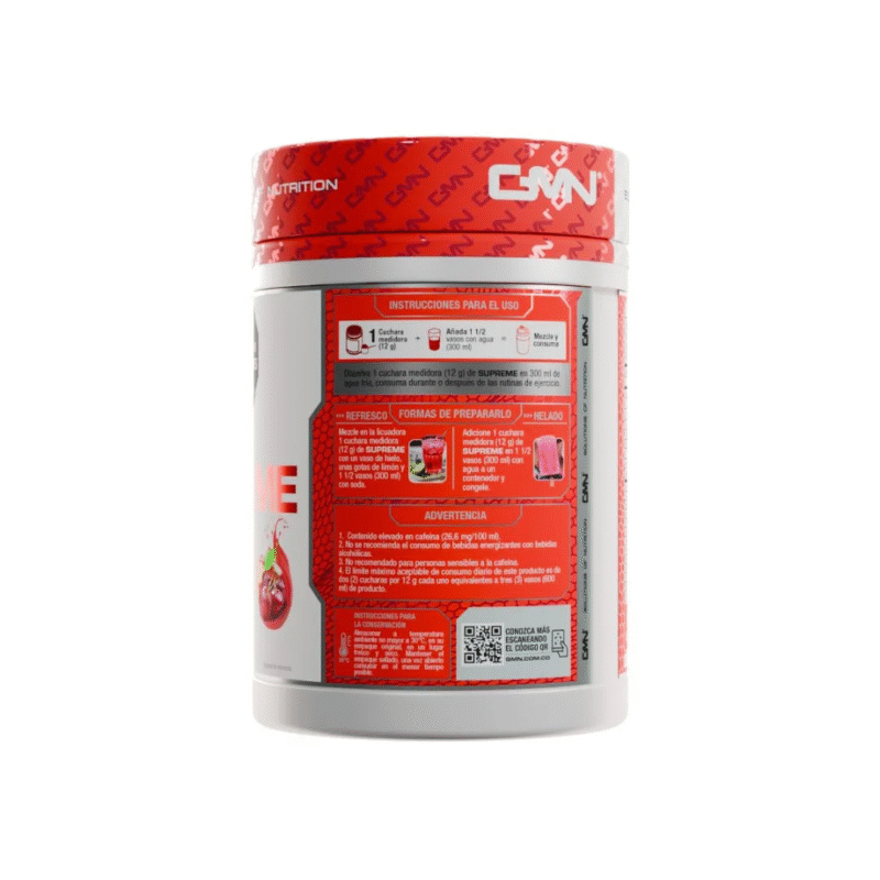 Creatina monohidratada Supreme GMN 600g - Image 3